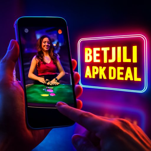 betjili apk deal banner beside phone